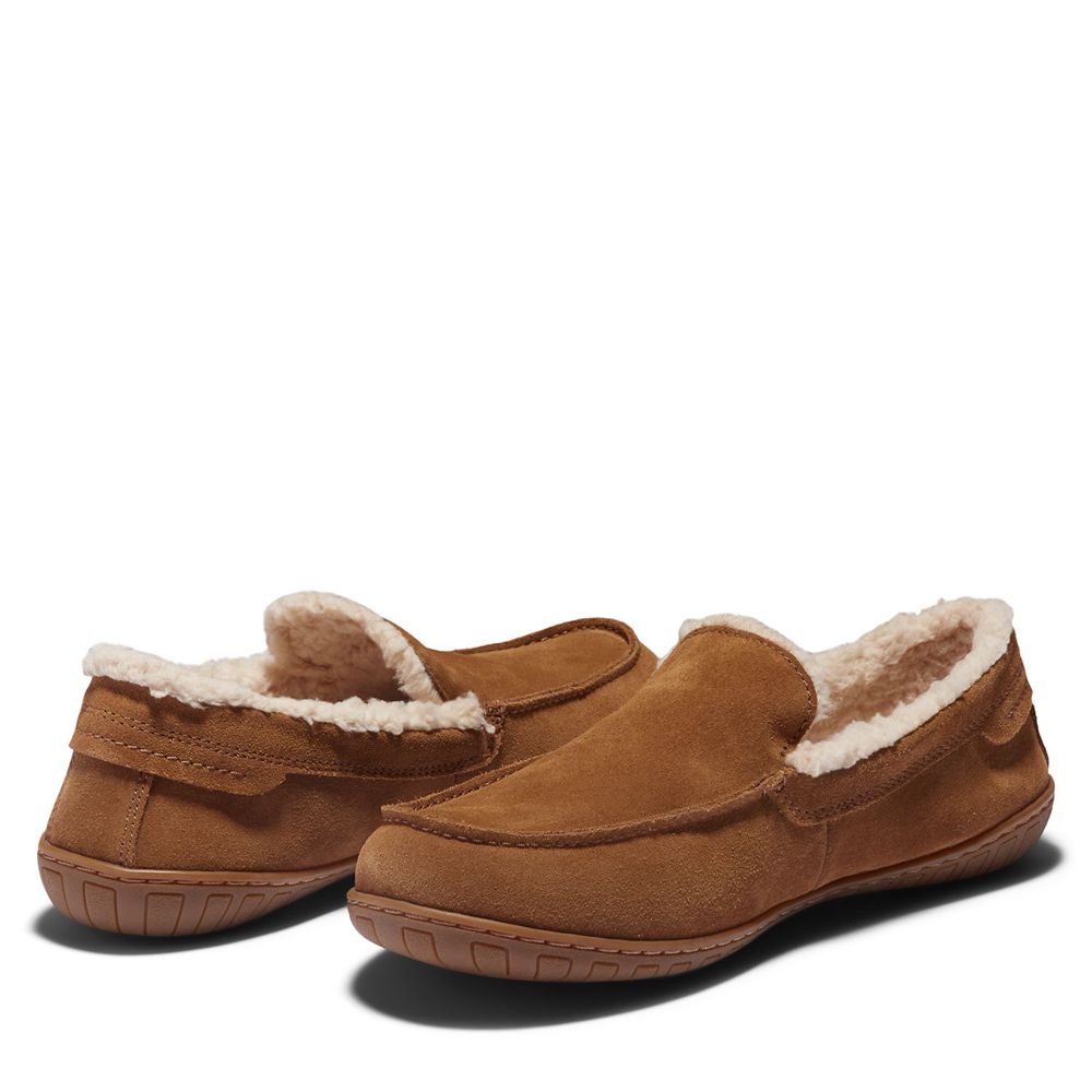 Timberland Mens Boat Shoes Torrez Moccasin Slippers - Brown - India EC5461972